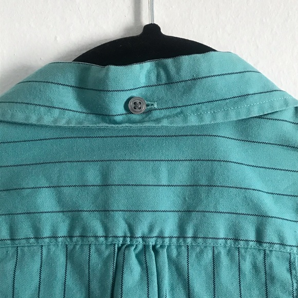 Marc by Marc Jacobs Turquoise Button Down Shirt - Picture 4 of 7